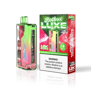 Puff HotBox Luxe Disposable 12000 puffs 20mL 50mg Strawberry Watermelon Slushee