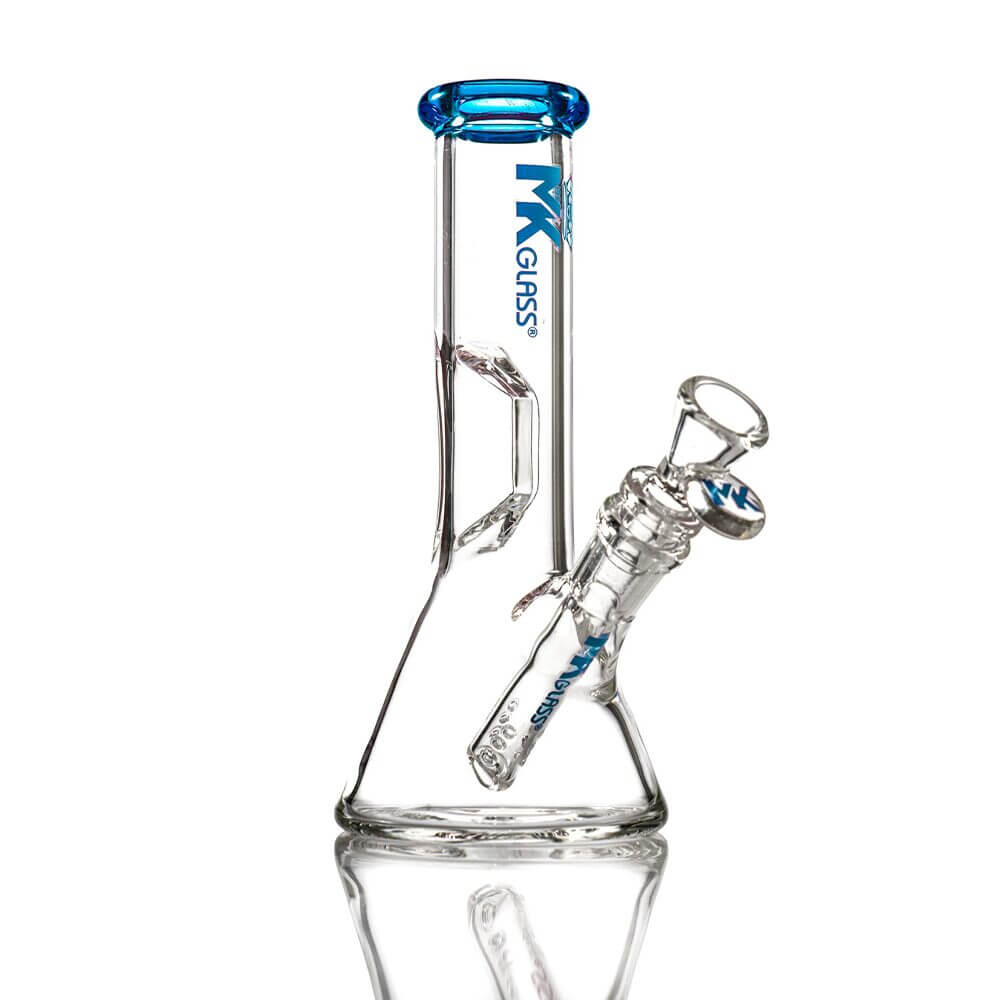 MKGlass MK8 Ice Catcher Breaker 8″ Water Pipe Blue