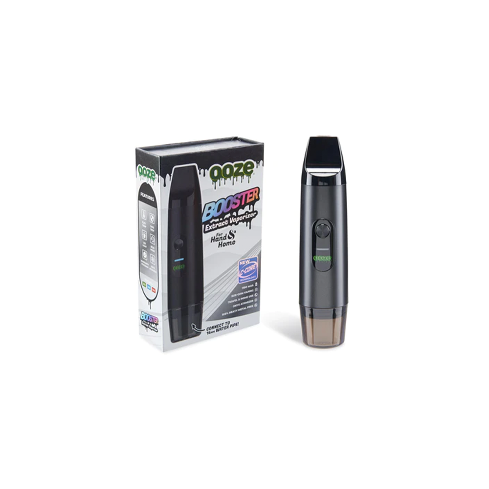 Ooze Booster 2-in-1 Wax Extract Vaporizer (1100mAh) Black