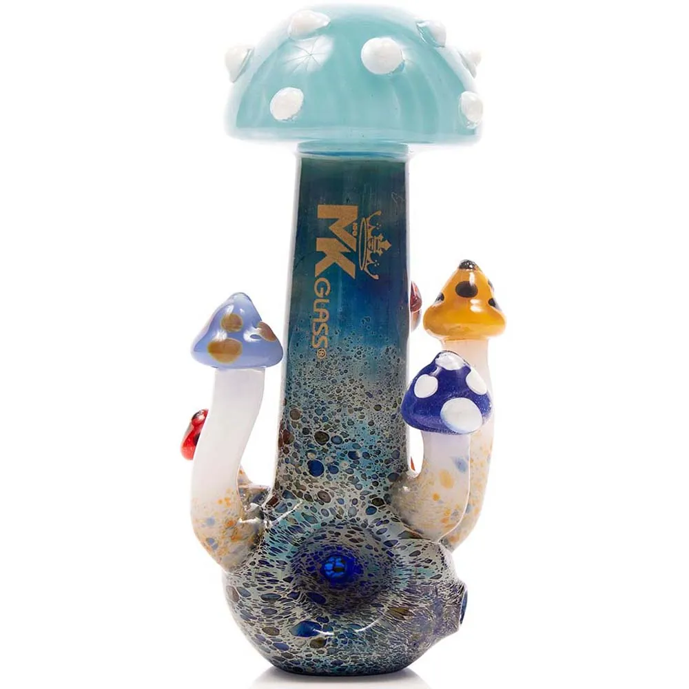 MKGlass MKH14 MK100 Heady Mushroom Glass Hand-Pipe