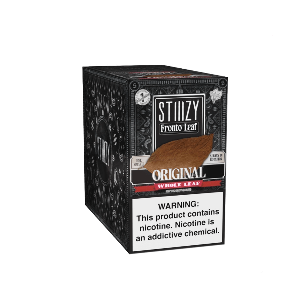 STIIIZY Fronto Leaf Wrap 1-Pack - 10ct Display | Original with Packaging