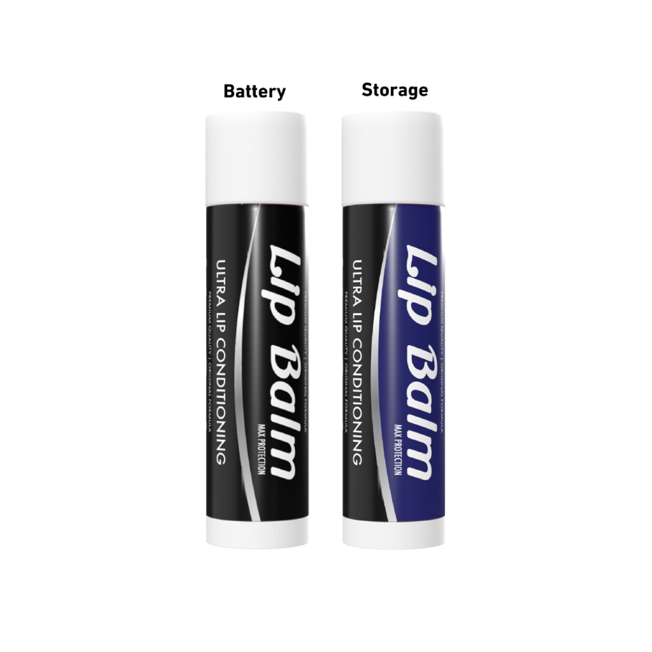 Smyle Labs Lip Balm (Chapstick) Cart Pen Battery Blue/Black