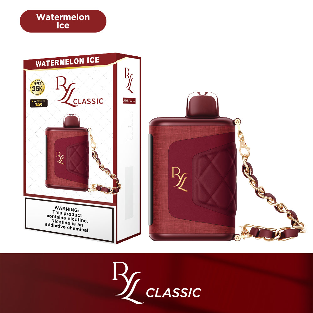 RYL Classic 35k Disposable Watermelon Ice with packaging