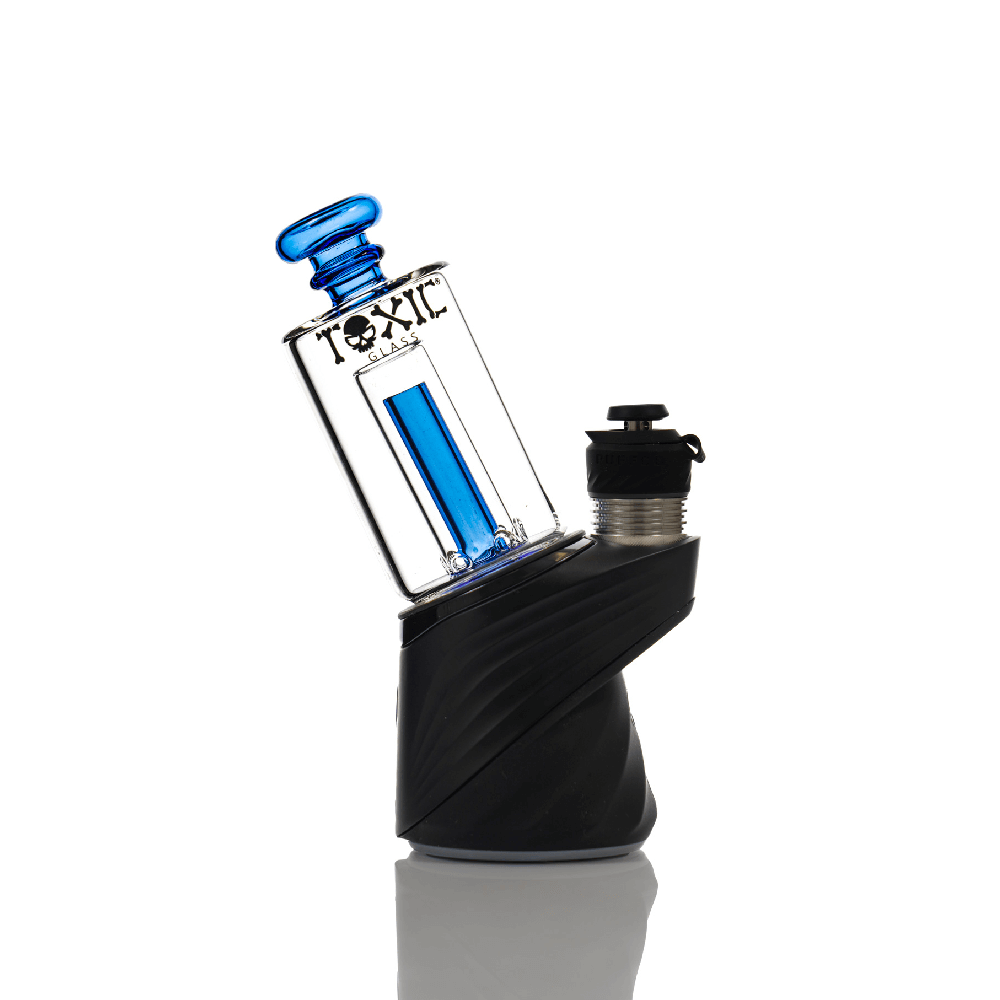 MKGlass (Glass Attachment) TXAT44 Toxic Classic Shower Head Puffco Attachment Blue