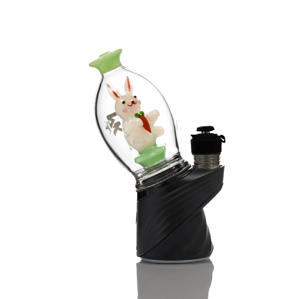 MKGlass (Glass Attachment) MKAT6 – MK100 Cute Bunny Puffco Attachment Slime Green