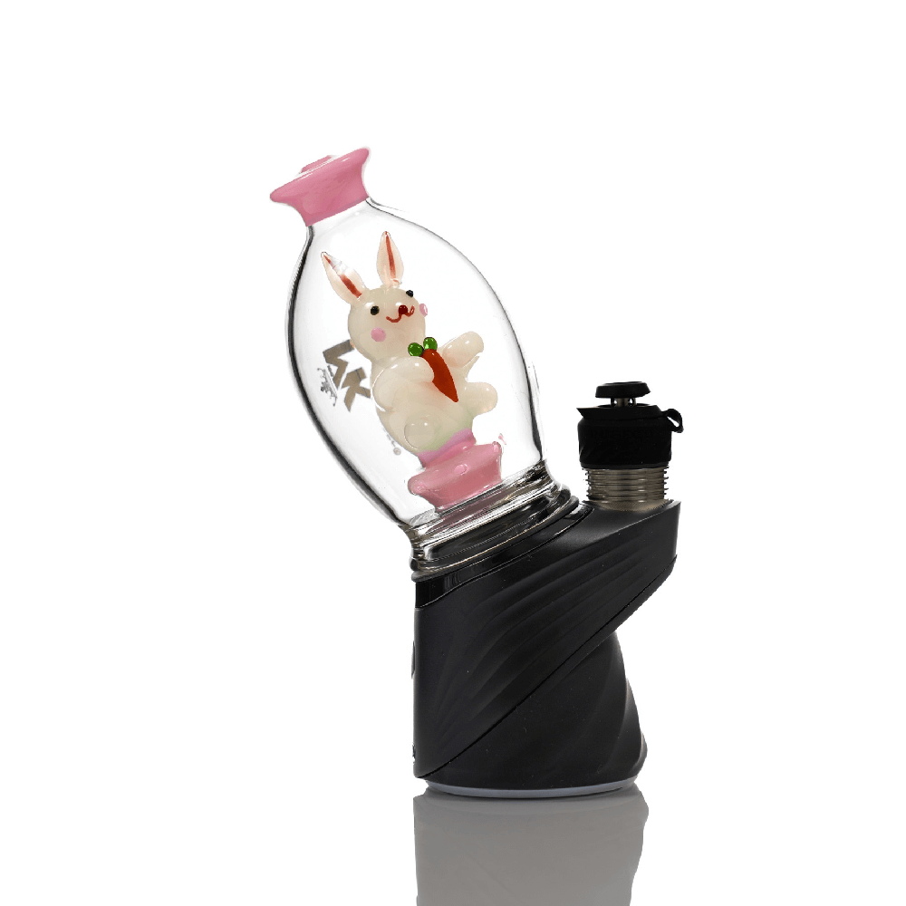 MKGlass (Glass Attachment) MKAT6 – MK100 Cute Bunny Puffco Attachment Slime Pink