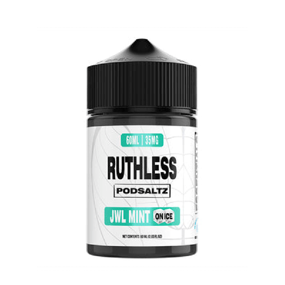 Jwl Mint on Ice Ruthless Essentials Salts 60mL bottle