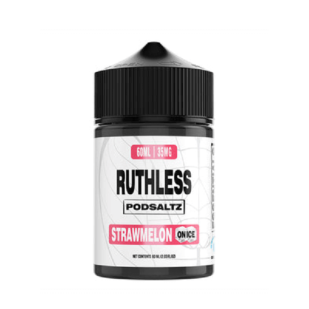Stawmelon on Ice Ruthless Essentials Salts 60mL bottle