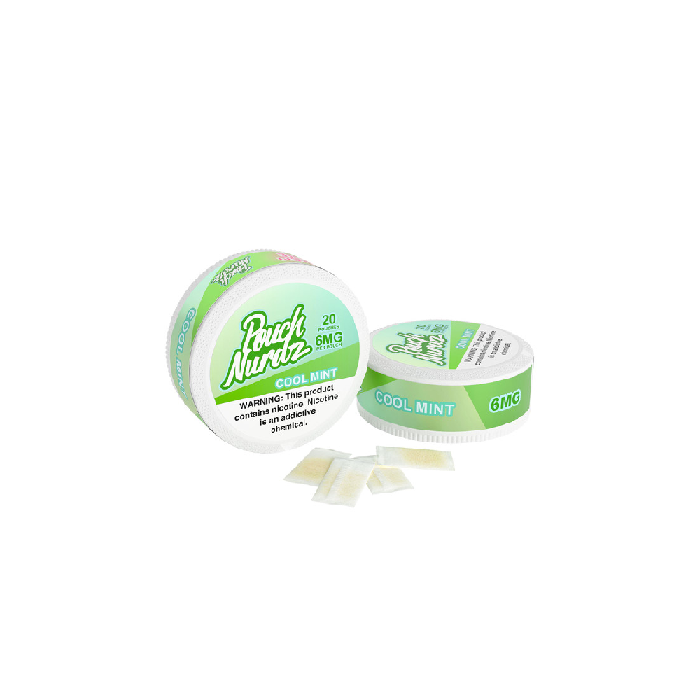 Pouch Nurdz Nicotine Pouch (20ct Can)(5pc Display) Cool Mint