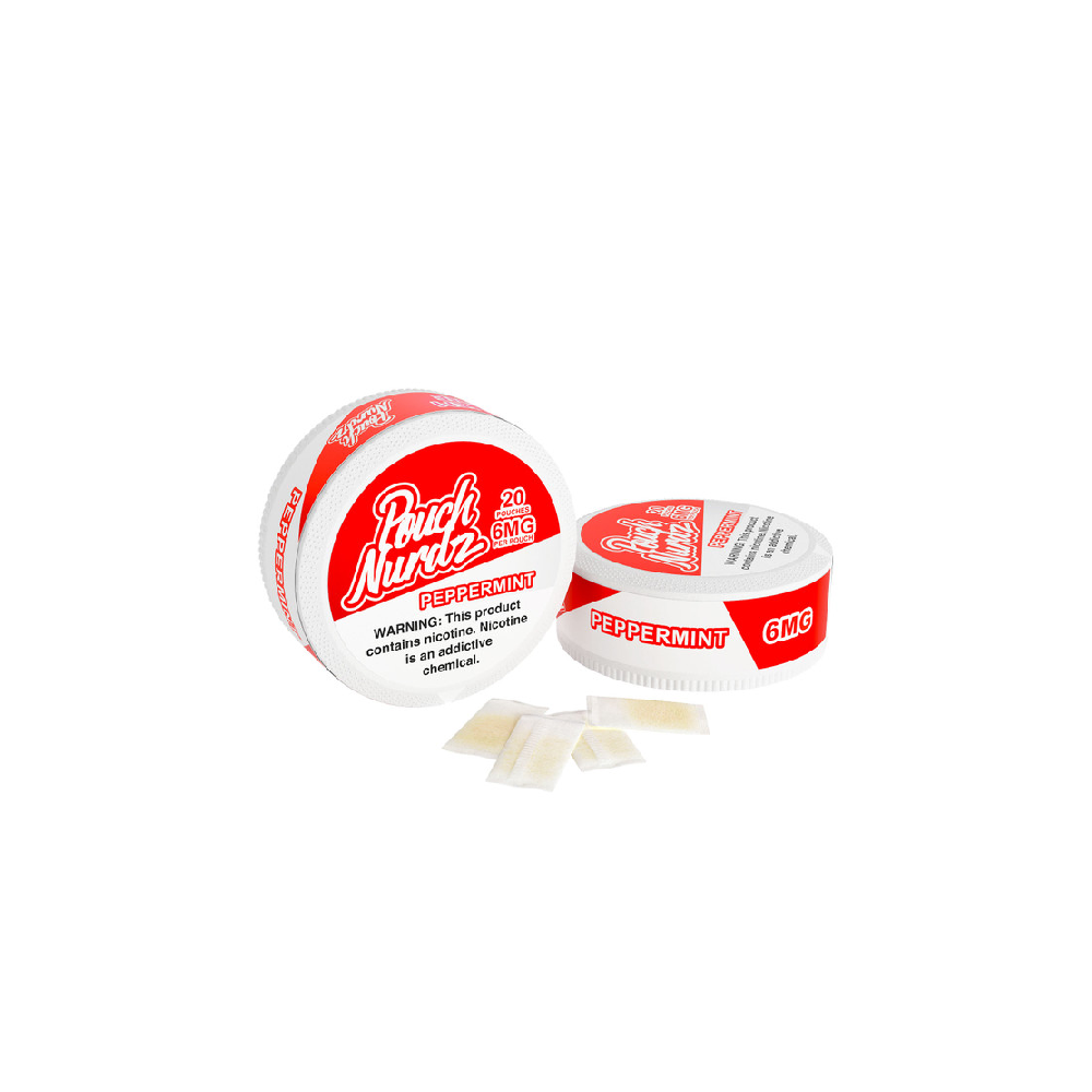 Pouch Nurdz Nicotine Pouch (20ct Can)(5pc Display) Peppermint