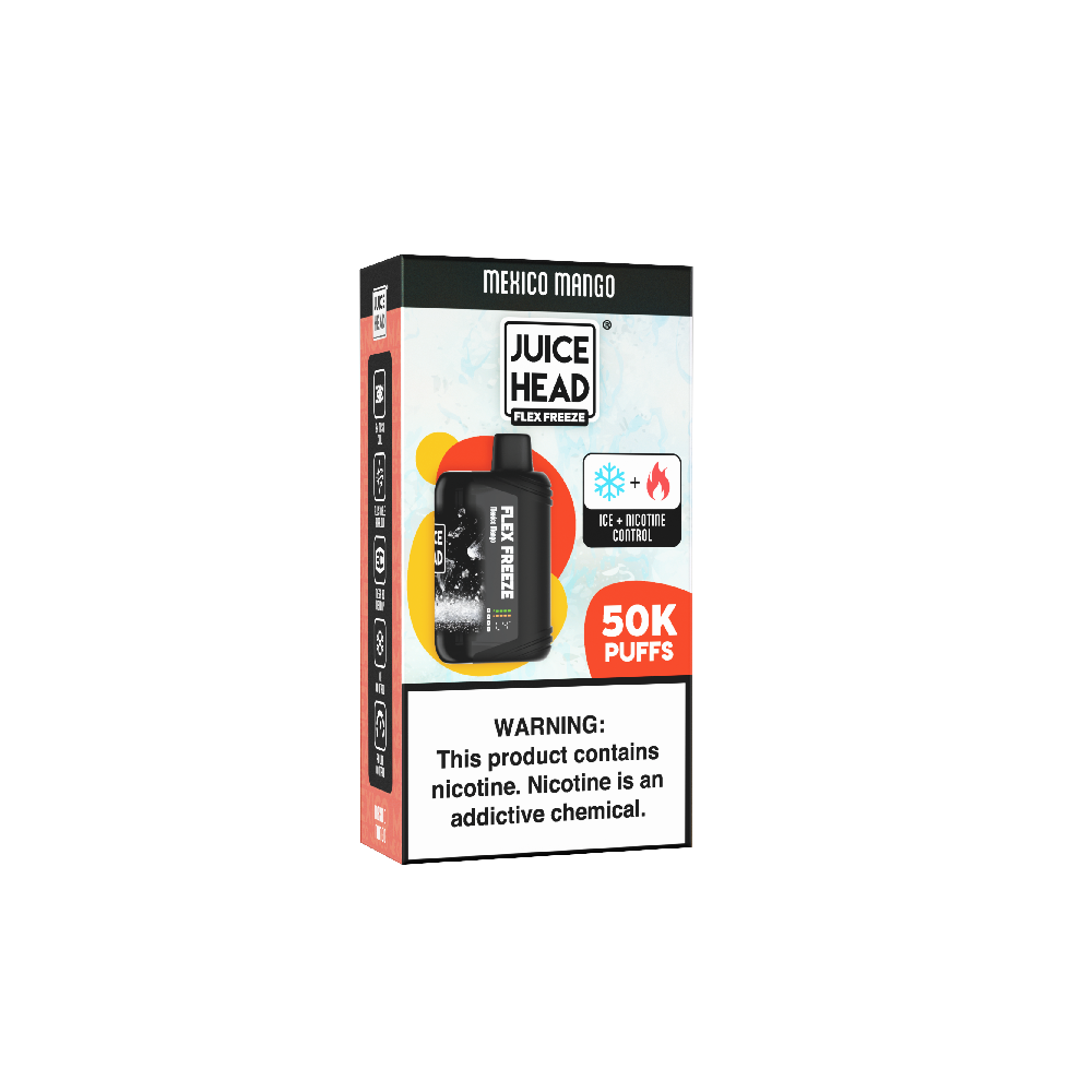 Juice Head Flex Freeze Disposable Mexico Mango packaging