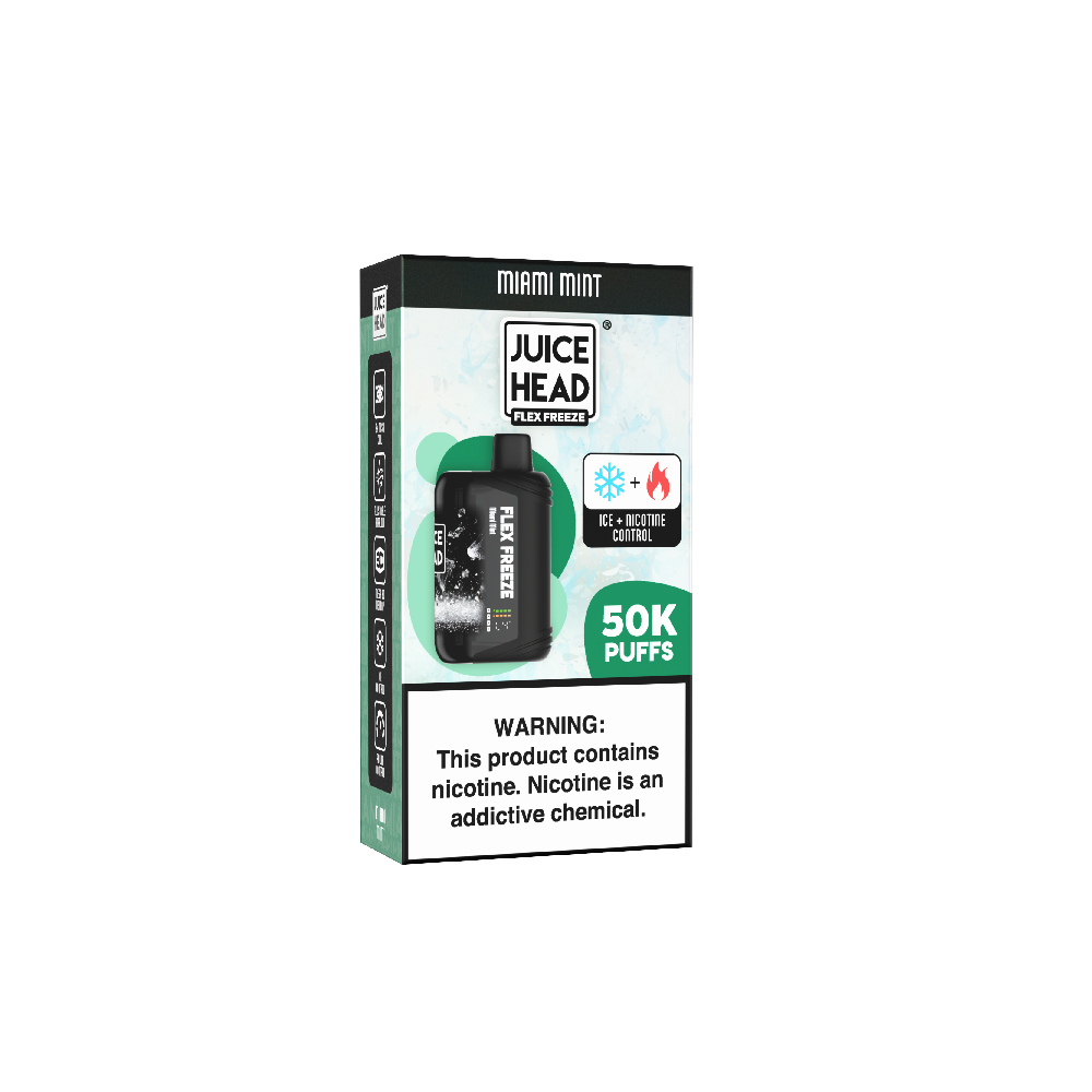 Juice Head Flex Freeze Disposable Miami Mint packaging