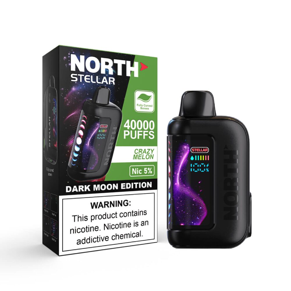 North Stellar 40K Dark Moon Edt. Disposable Crazy Melon with packaging