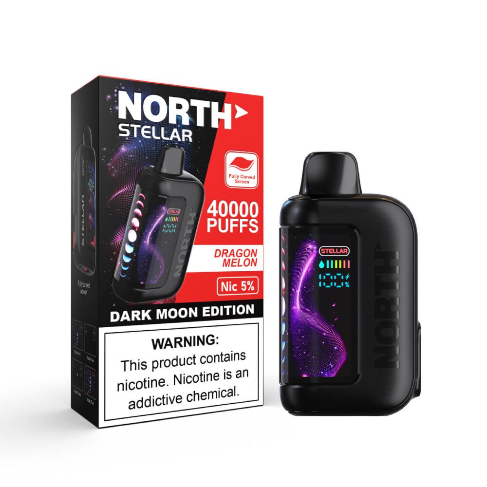North Stellar 40K Dark Moon Edt. Disposable Dragon Melon with packaging