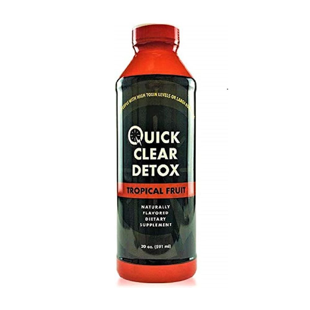 Quick Clear Detox (Liq Supplement) 591mL 20oz Tropical Fruit bottle