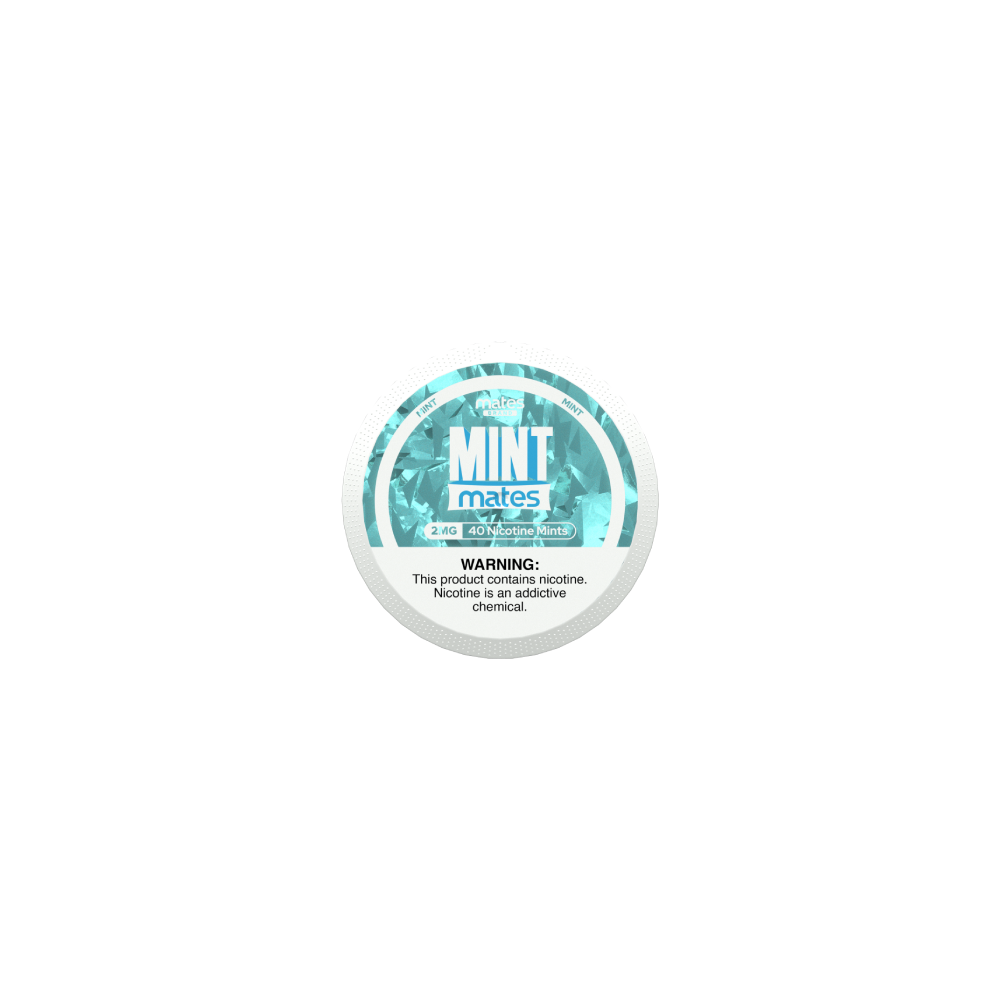 MintMates (DSPLY 5pc)(Nic Mints)(40ct Can)(SAS) Mint 2mg