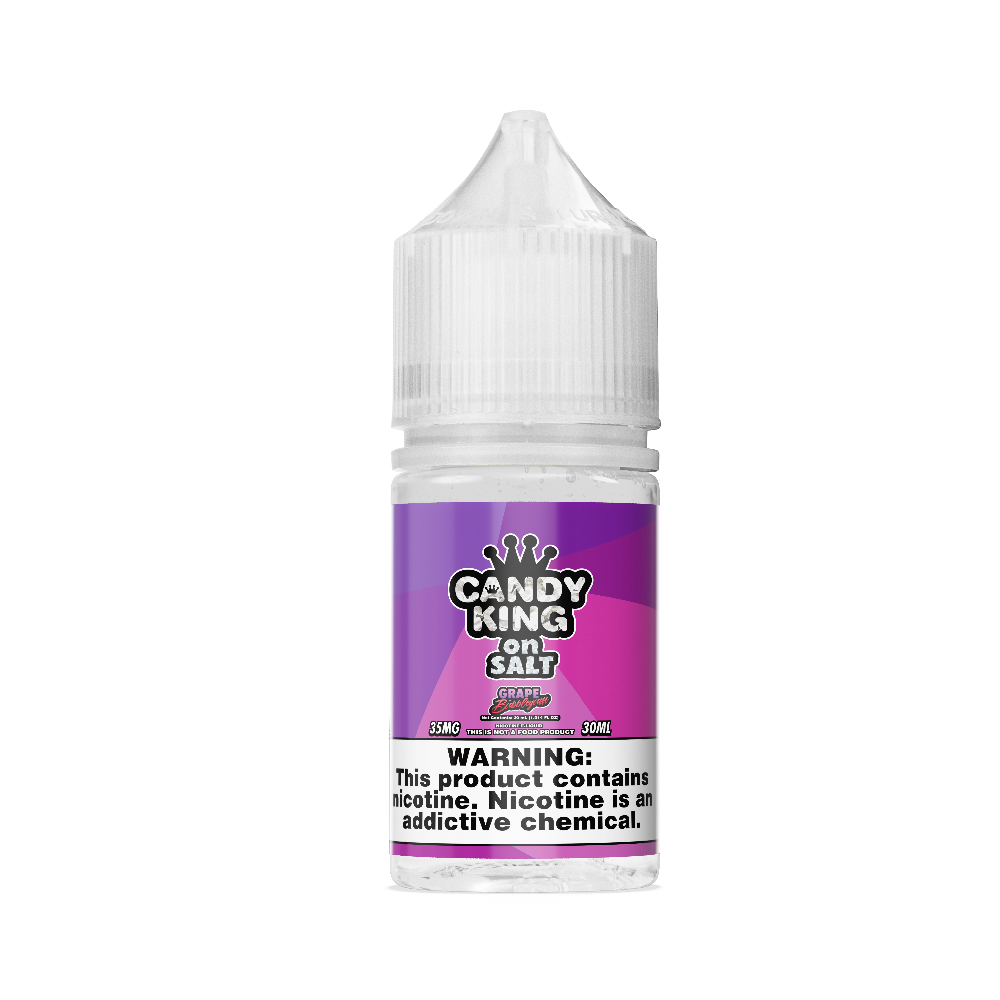 Grape Bubblegum Candy King Salts 30mL 50mg bottle