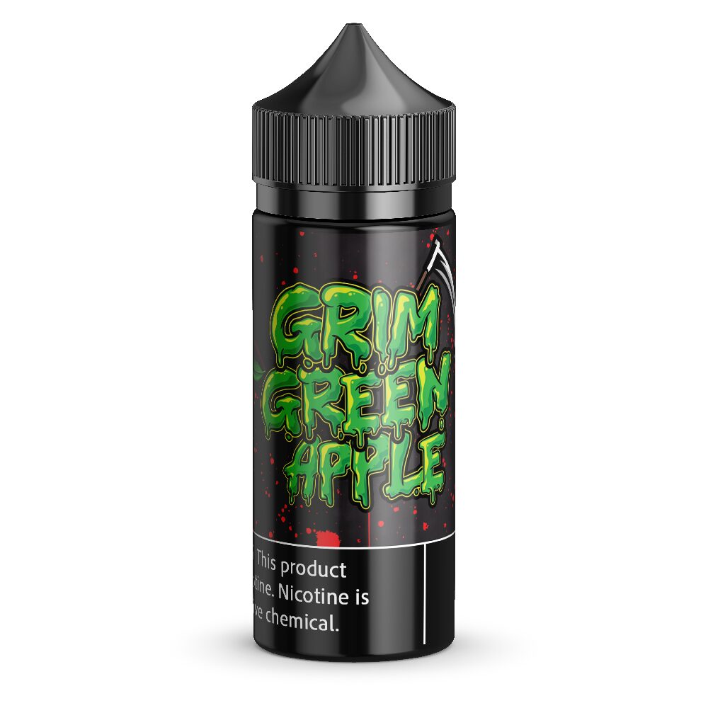 Grim Green Apple Alt Zero 100mL bottle