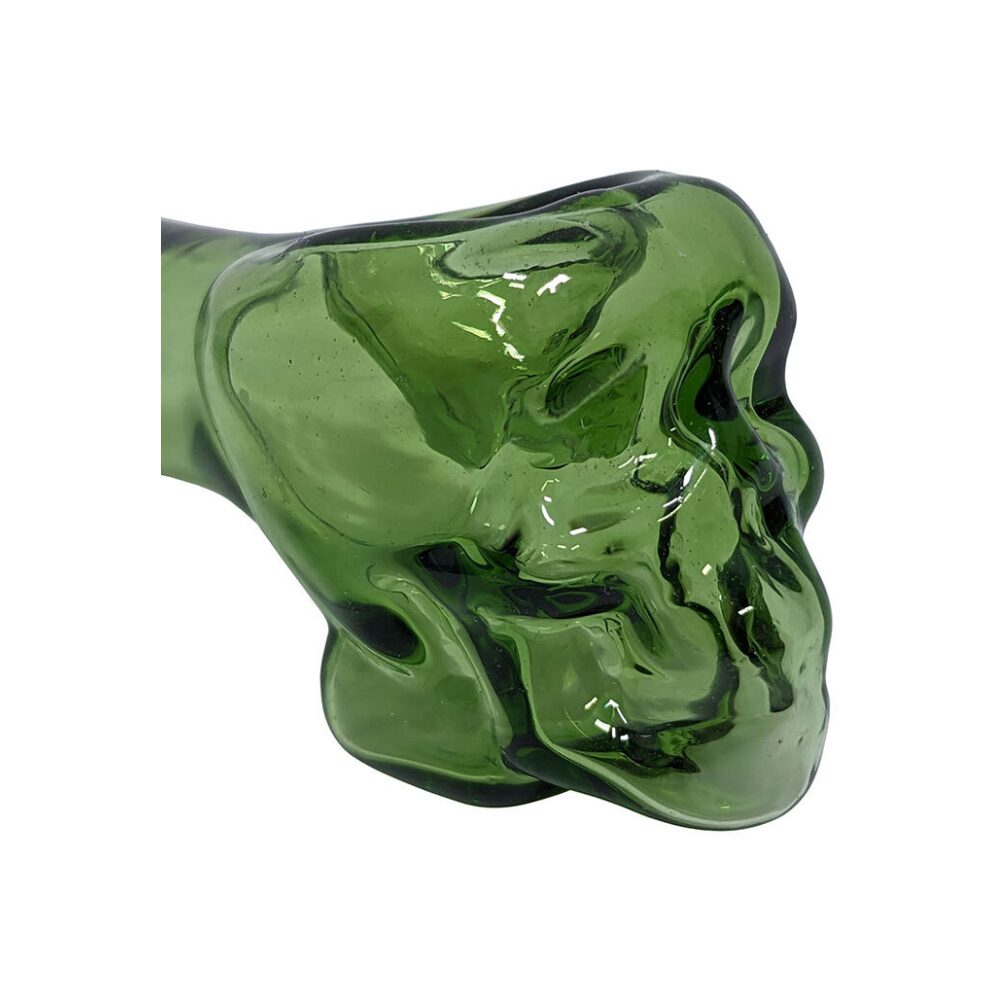 Death Row Records (Hand Pipe) 4" Color Skull