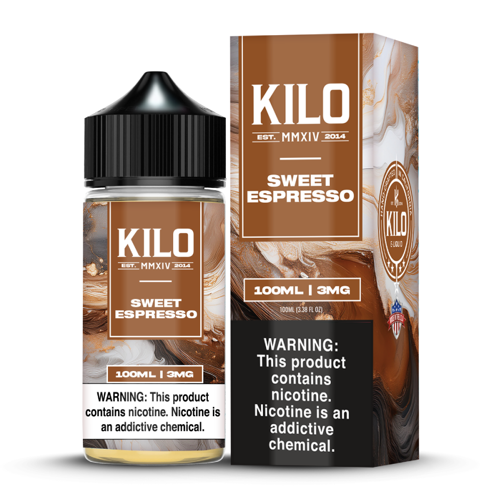 Sweet Espresso Kilo 100mL with packaging
