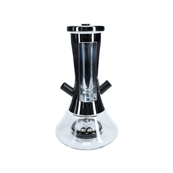 Dkhaan Infinity Portable Hookah Nest silver chrome