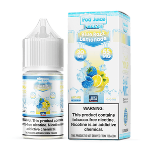 Blue Razz Lemonade Freeze by Pod Juice Salts Series 30mL with Packaging