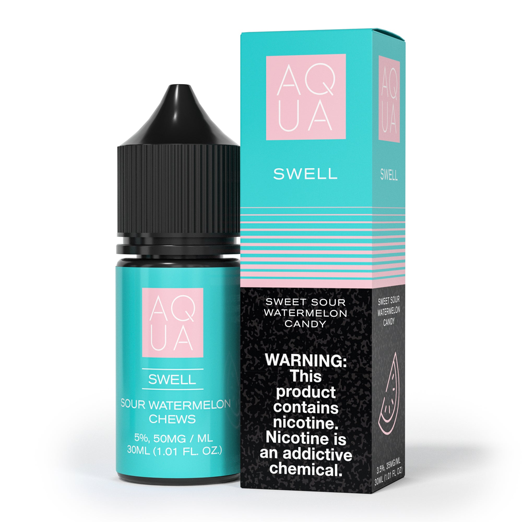 Swell Aqua TFN Salts 30mL with packaging