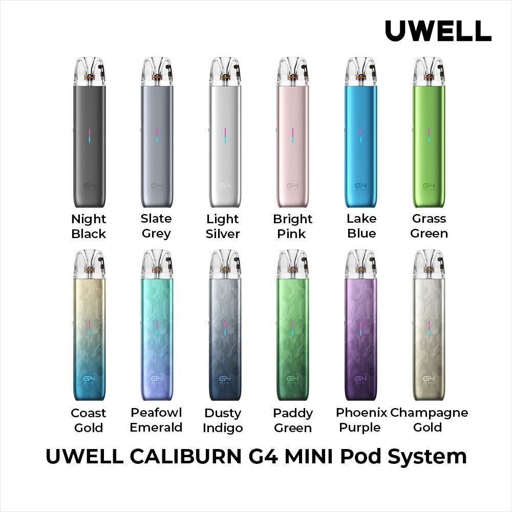 Uwell Caliburn G4 Mini Pod System Group Image