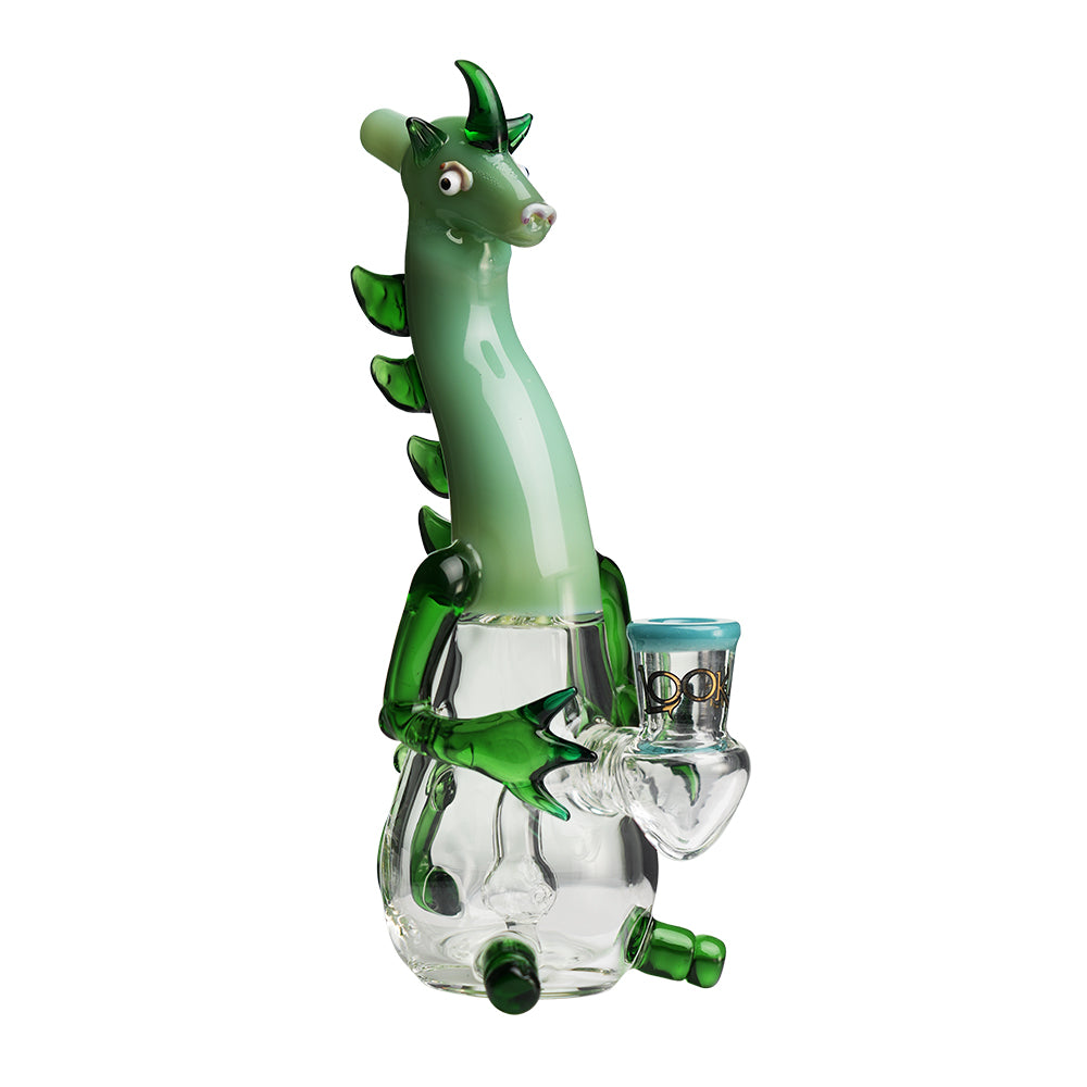 Lookah 8.6″ Mini Cute Dragon Water Pipe (WPC1215) Green