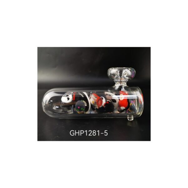 Focus (Hand Pipe) Ghost Design Glass 5.9" packaging