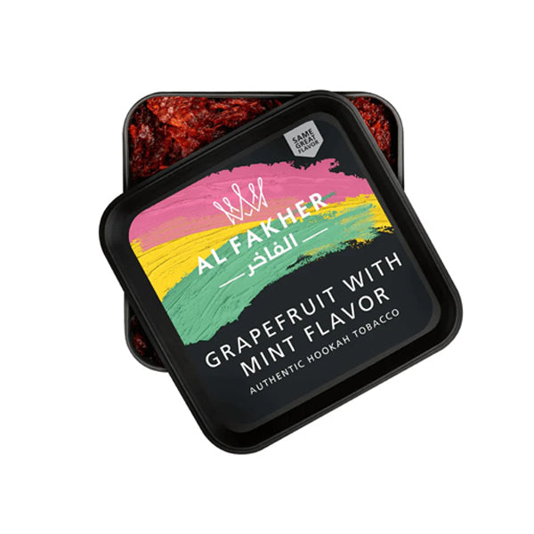 Al Fakher Authentic Hookah Tobacco (250g Jar) grapefruit with mint
