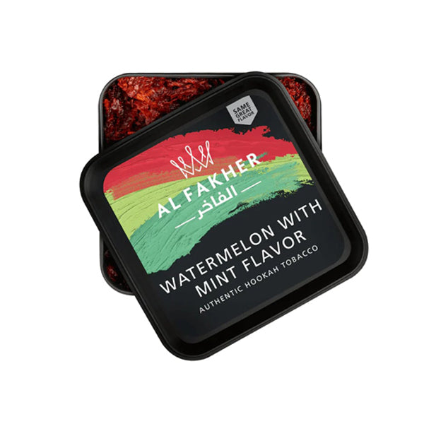 Al Fakher Authentic Hookah Tobacco (250g Jar) watermelon with mint