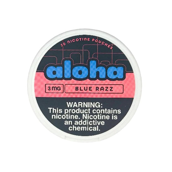 Aloha Nicotine Pouches blue razz