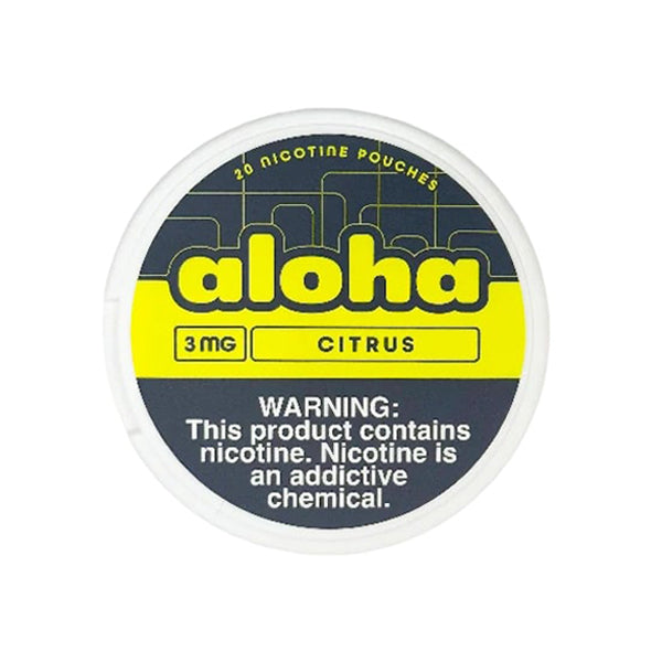 Aloha Nicotine Pouches citrus