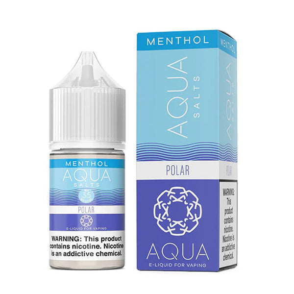 Polar Menthol Aqua Salts 30mL with packaging