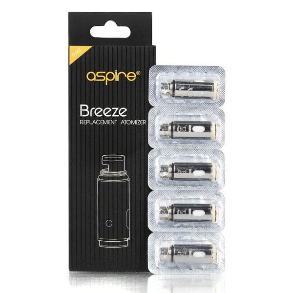 Aspire Breeze Replacement Coils 0.6ohm with packaging