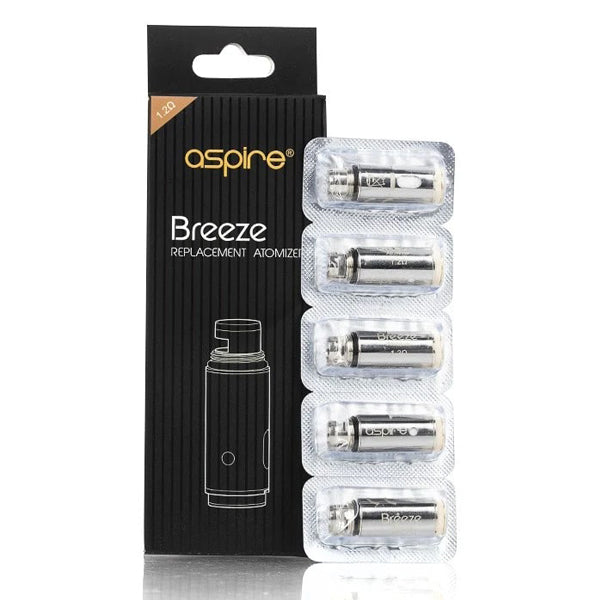 Aspire Breeze Replacement Coils 1.2ohm with packaging