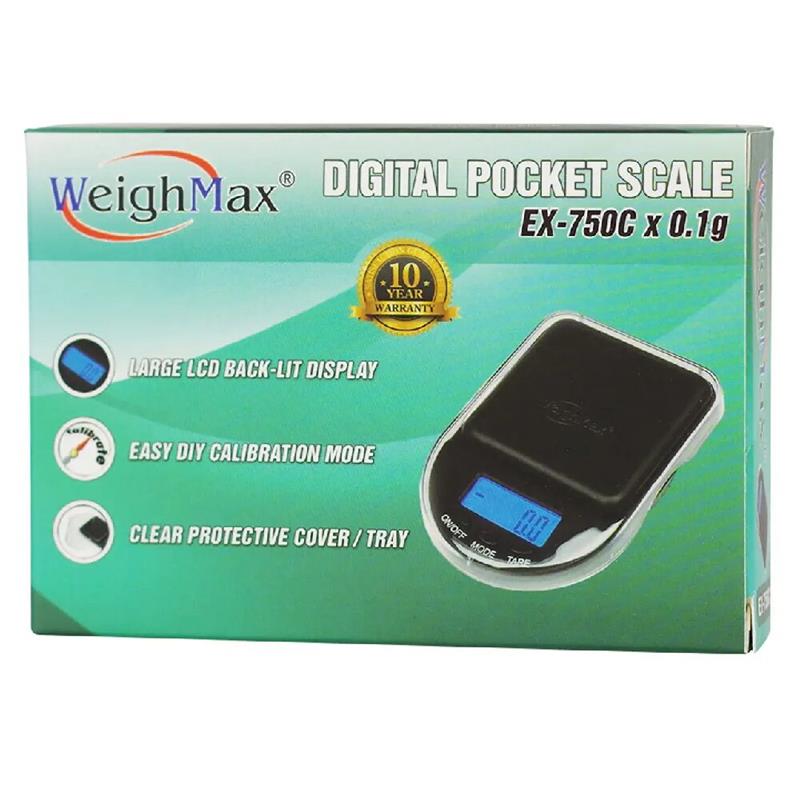 WeighMax (Scale) Digital Pocket Scale EX-750C x 0.1g
