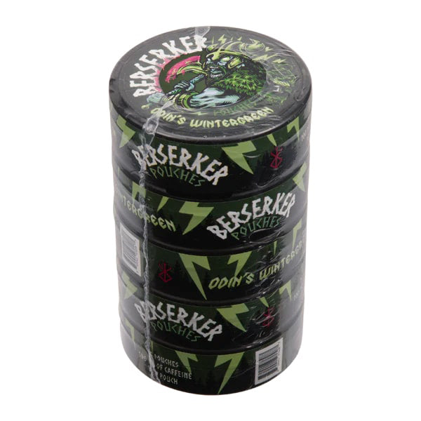 Berserker (Caffeine Pouch)(15ct Can)(5pc Display) odins wintergreen