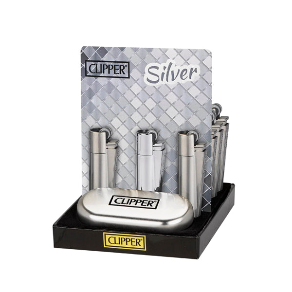 Clipper (Lighter) CMP11 Metal Flint silver