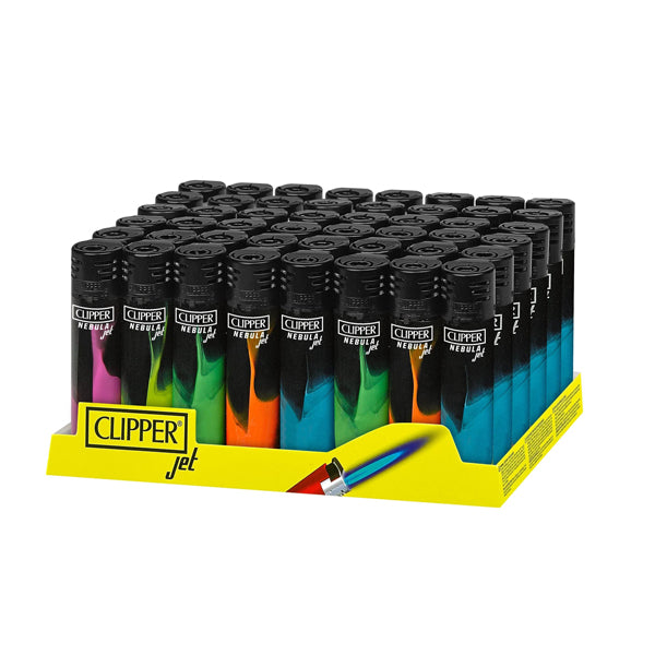 Clipper CMKJ11 Jet Flame Lighter (DSPLY 48pc) dark nebula