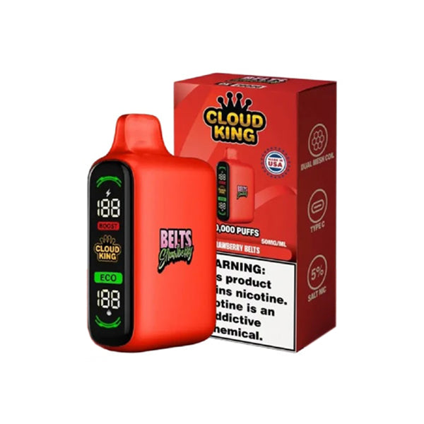 Cloud King Disposable belts strawberry with packaging