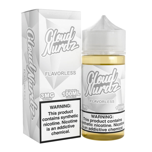 Flavorless Cloud Nurdz 100mL with packaging
