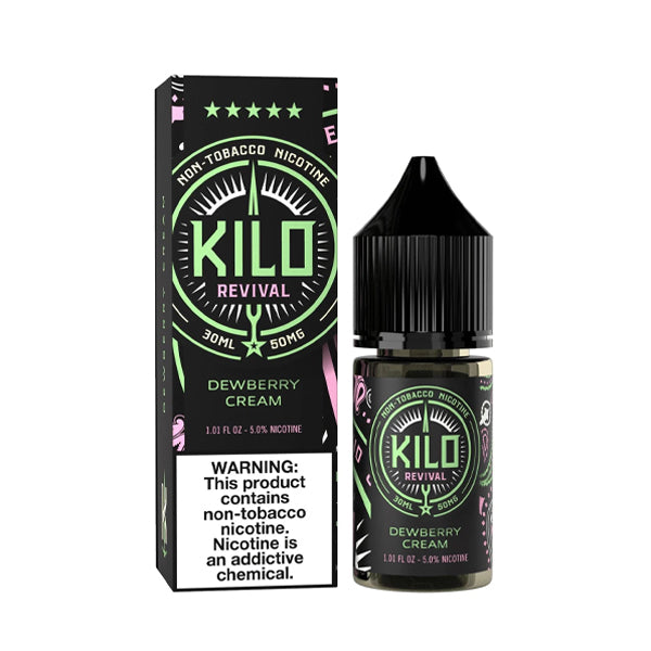 Dewberry Cream by Kilo Revival TFN Salt 30mL with packaging