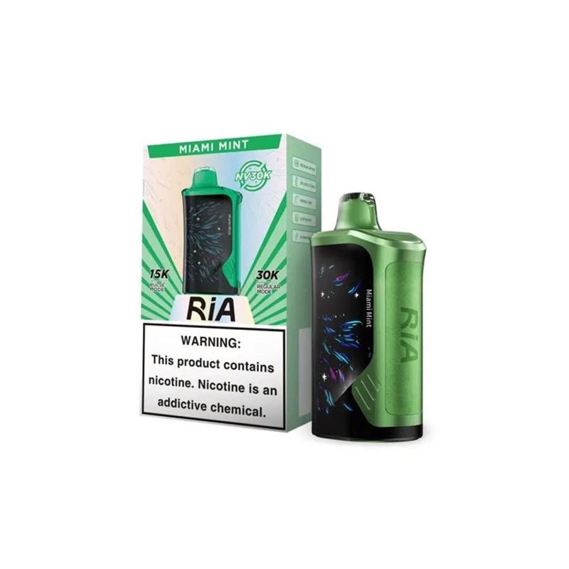 RIA NV30K Disposable Miami Mint with packaging