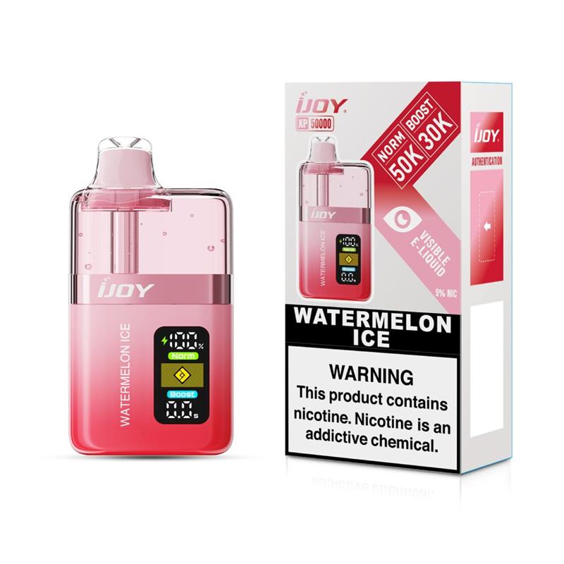 iJoy XP50000 Disposable Watermelon Ice with packaging