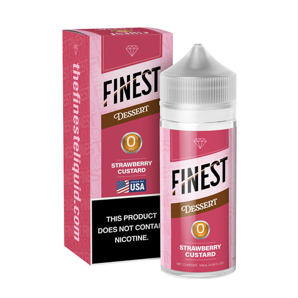 Strawberry Custard Dessert Edition 100mL with packaging