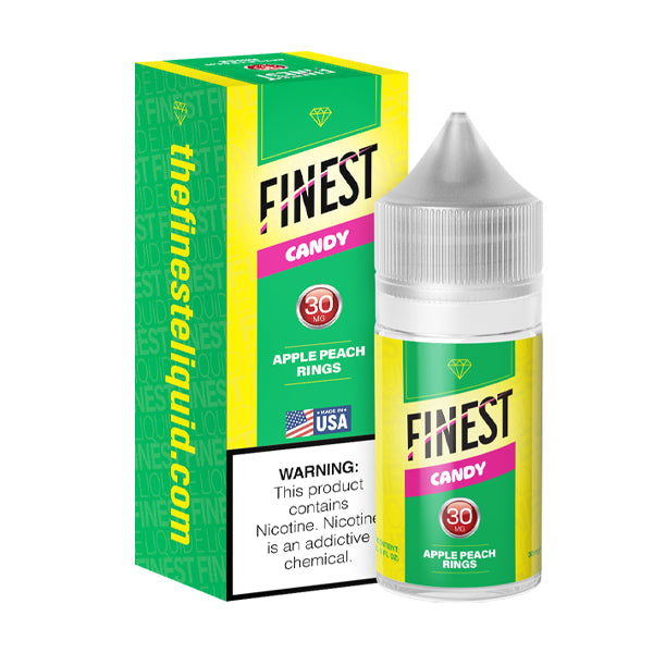 Apple Peach Sour by Finest SaltNic 30ml with packaging