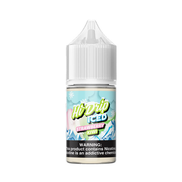 Strawberry Kiwi Iced Hi Drip Salts 30mL bottle