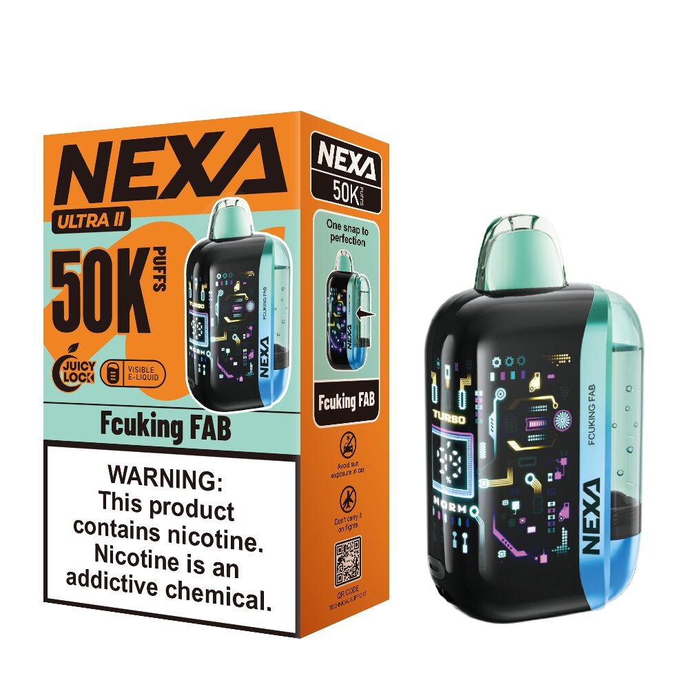 NEXA Ultra 2 Disposable Fcuking Fab with packaging